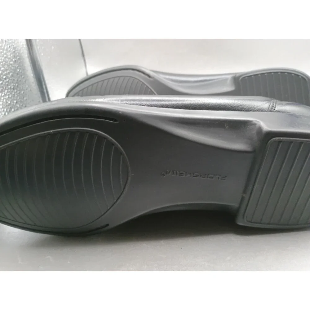 Florsheim Riva Comfortech Loafe Black Leather Size 9 .5